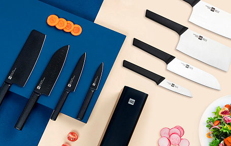 Наборы ножей HuoHou — идеальный подарок для начинающих поваров